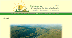 Desktop Screenshot of camping-muhlenbach.com